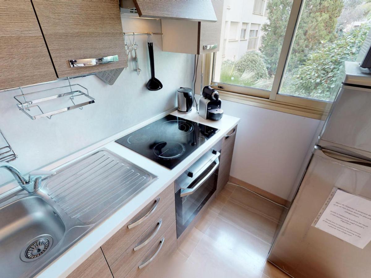 Studio Avec Alcove Calme, Piscine Et Animaux Permis - Fr-1-196-224 Ментона Экстерьер фото